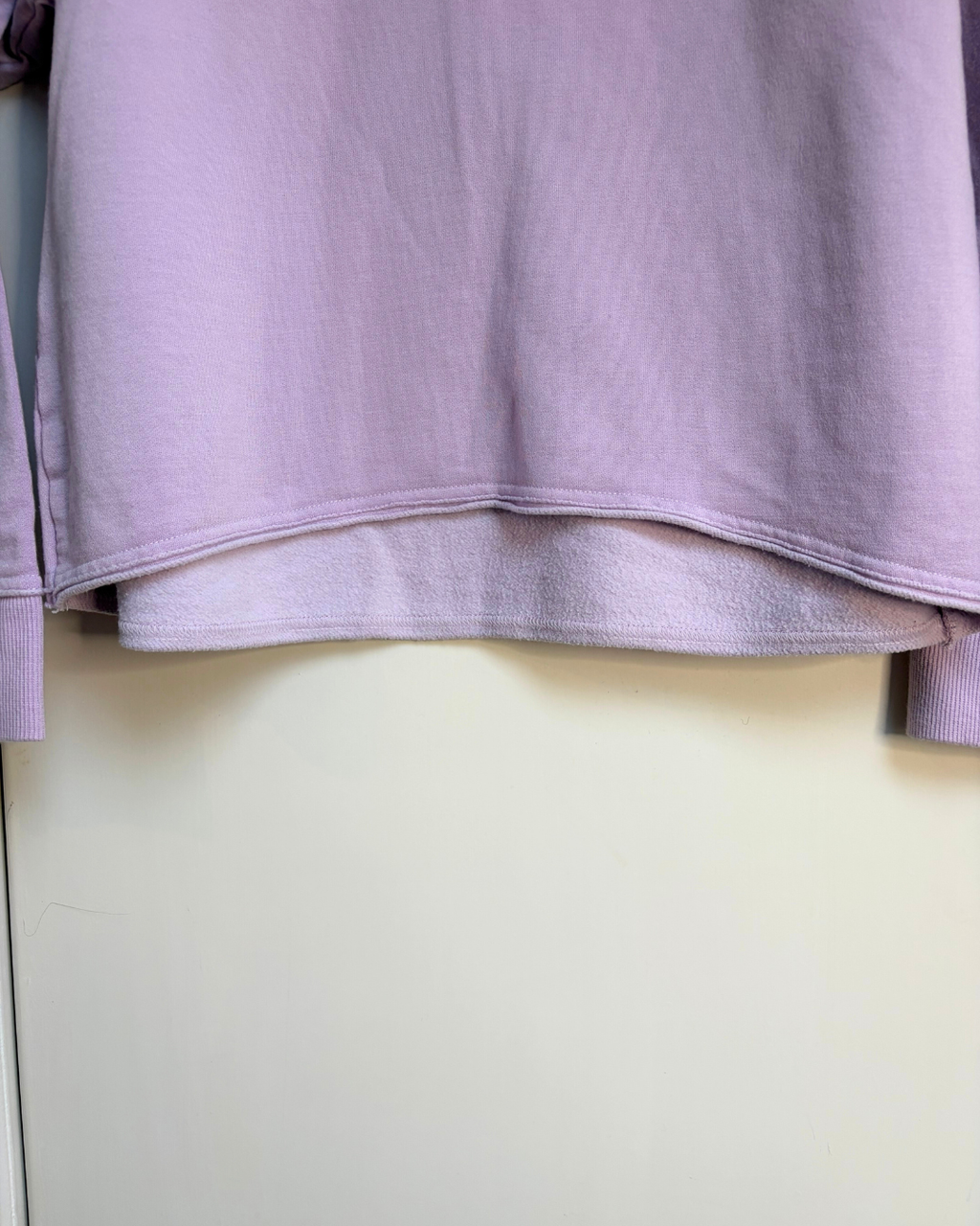Pre-Loved Women's Purple Nike Jumper. XS