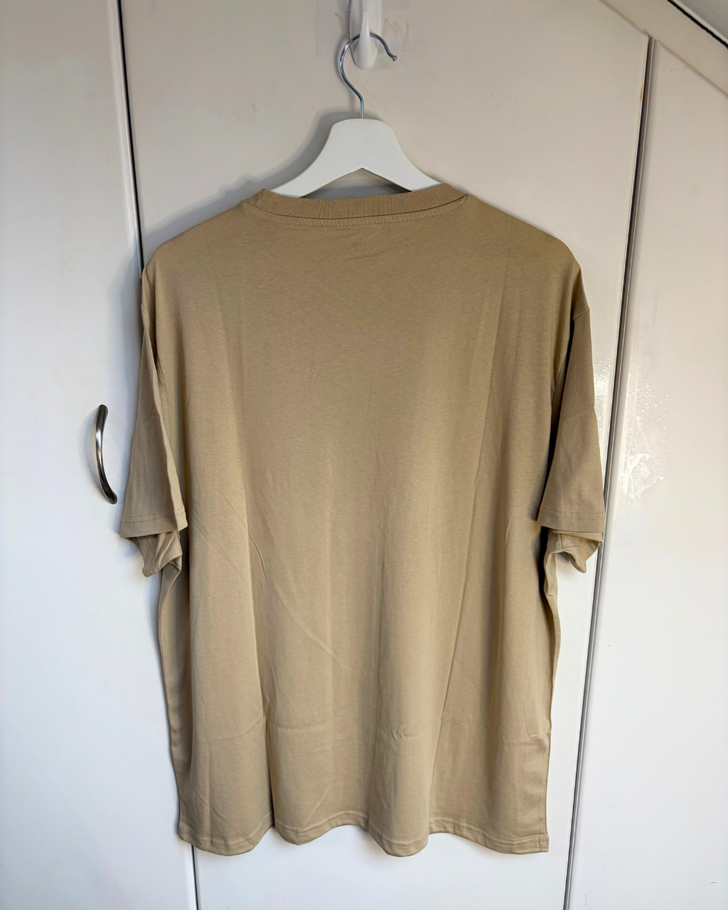 Pre Loved Mens Biege H&M T-shirt