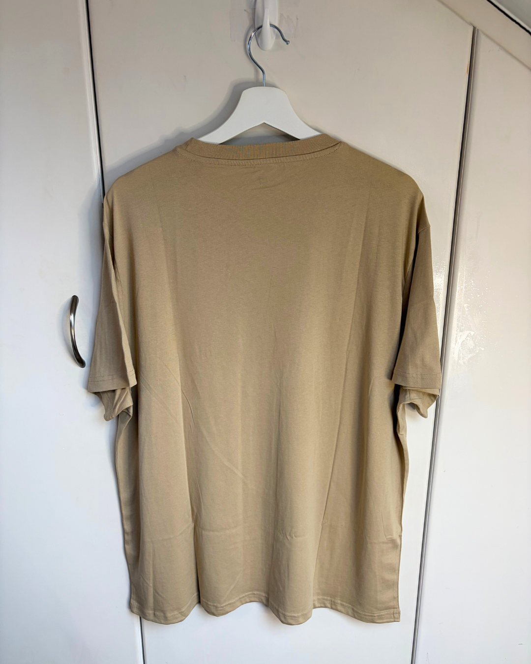 Pre Loved Mens Biege H&M T-shirt